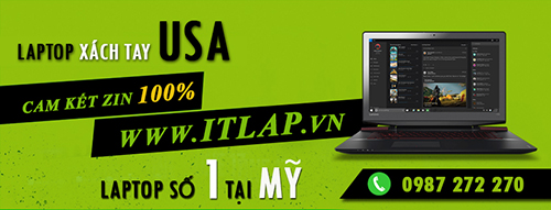 Laptop xách tay cũ HCM - Laptop xách tay ITLap